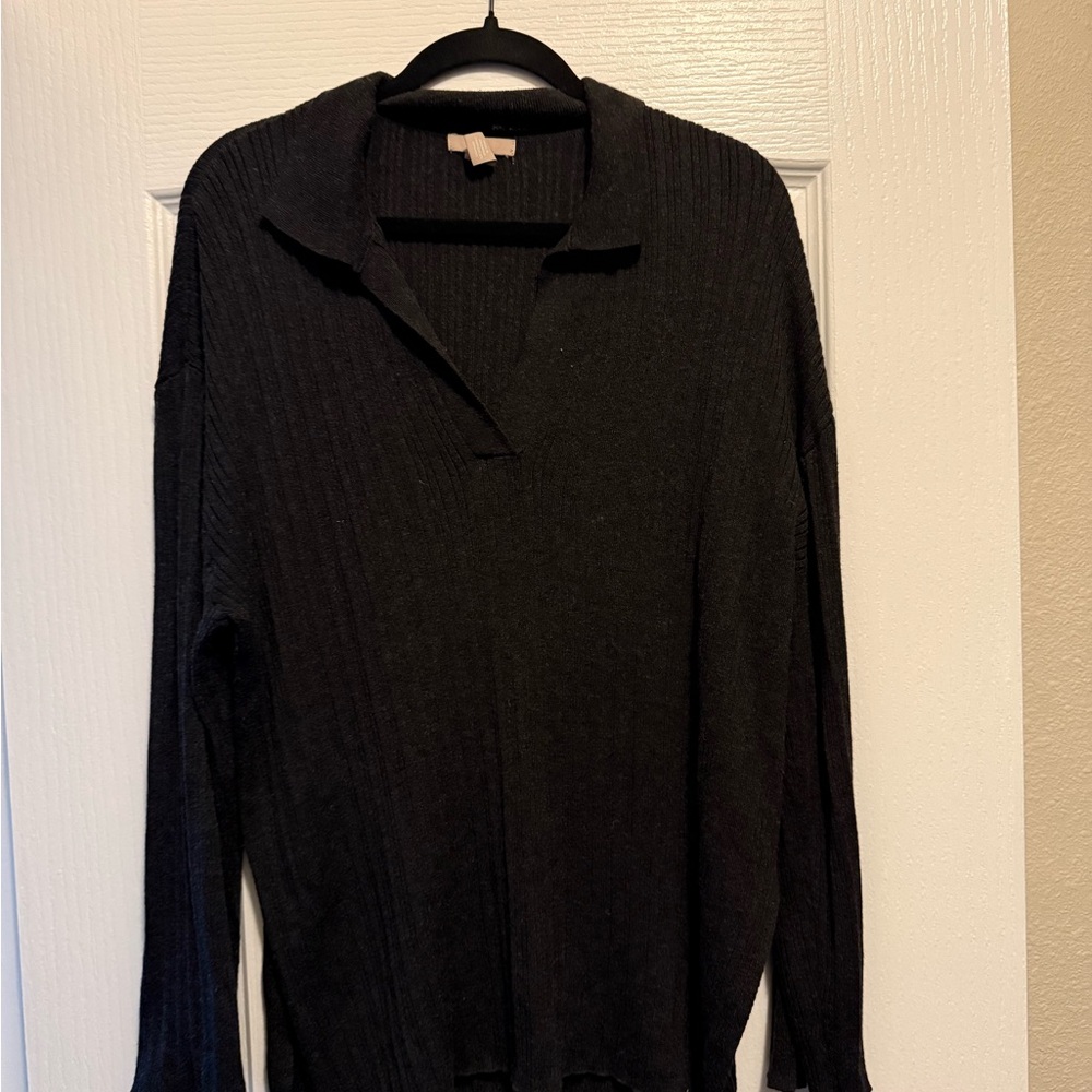 Women's dark gray Sweater set